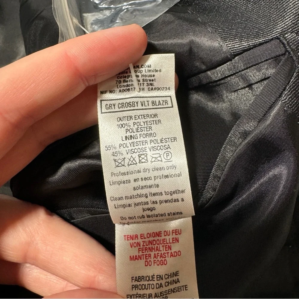 Topman gray print