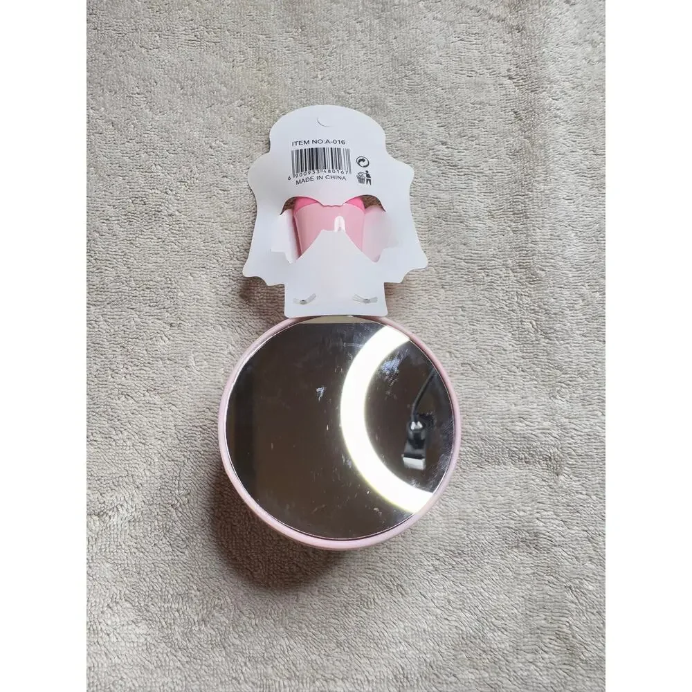 My Melody Sanrio hand held plushie mirror pink kawaii