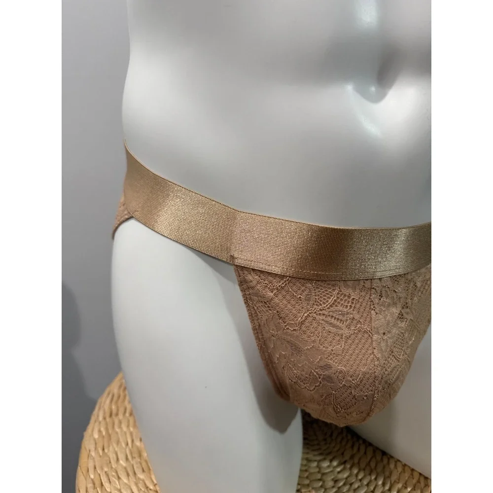 Cosabella Never Say Never Sports Brief SEI Men's Lace Underwear NWT size L