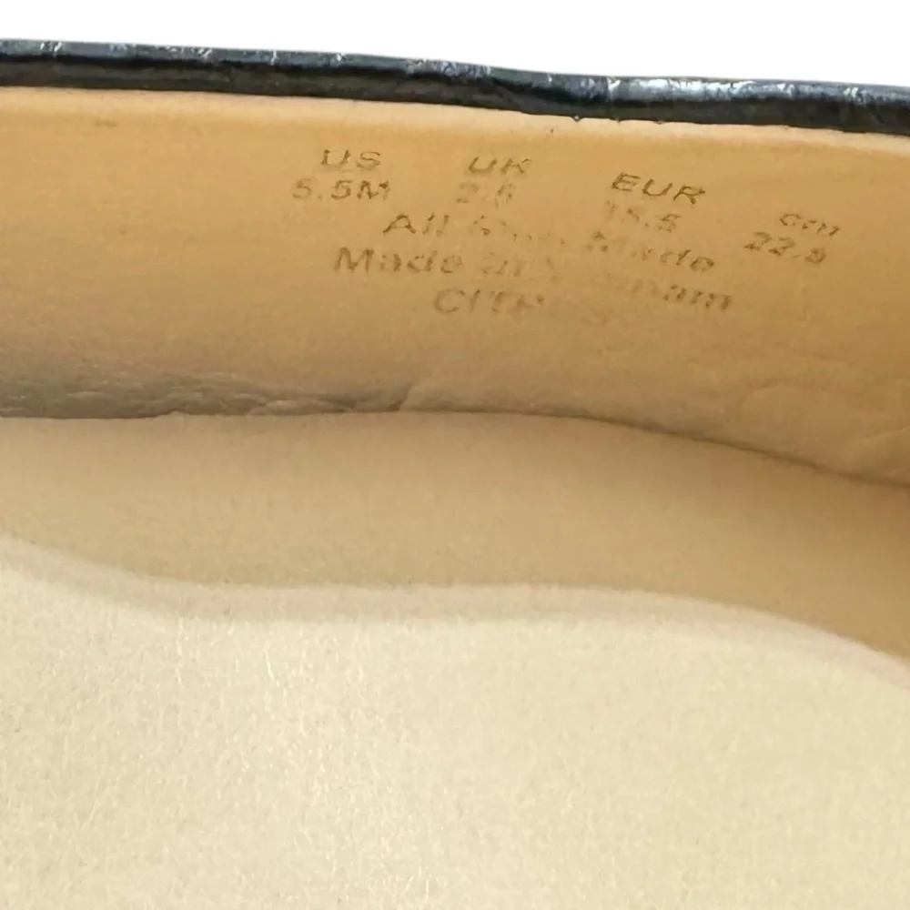 Franco‎ Sarto Citrus Snake Embossed Pump | Black Size 5.5