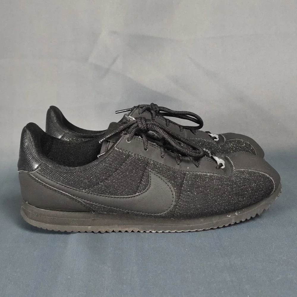 Nike Cortez Glitter Green And Black Youth Sneakers Size‎ 5Y AA3498-002