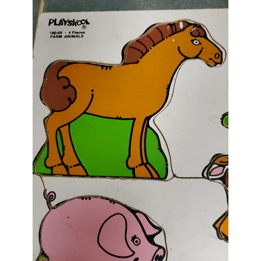 Playskool cow chicken