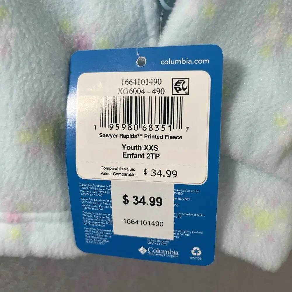 Columbia new fleece