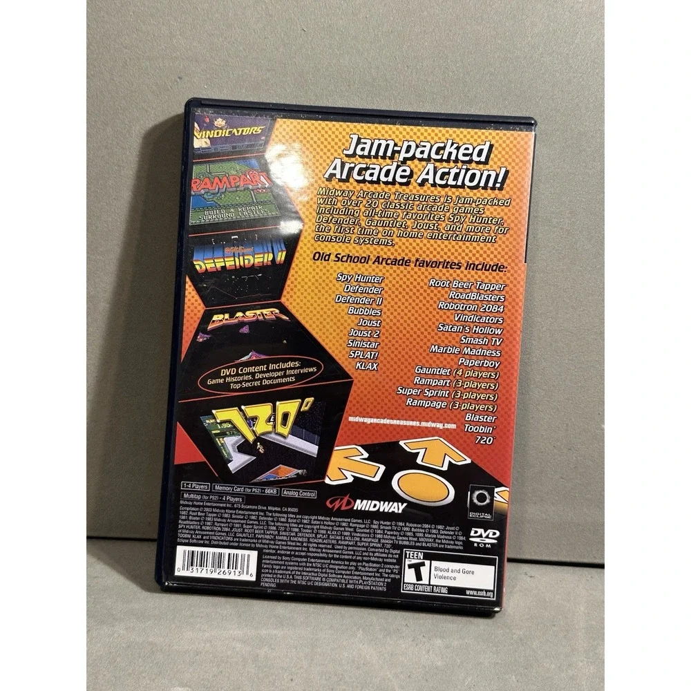 playstation 2 Midway Arcade Treasures‎ 1