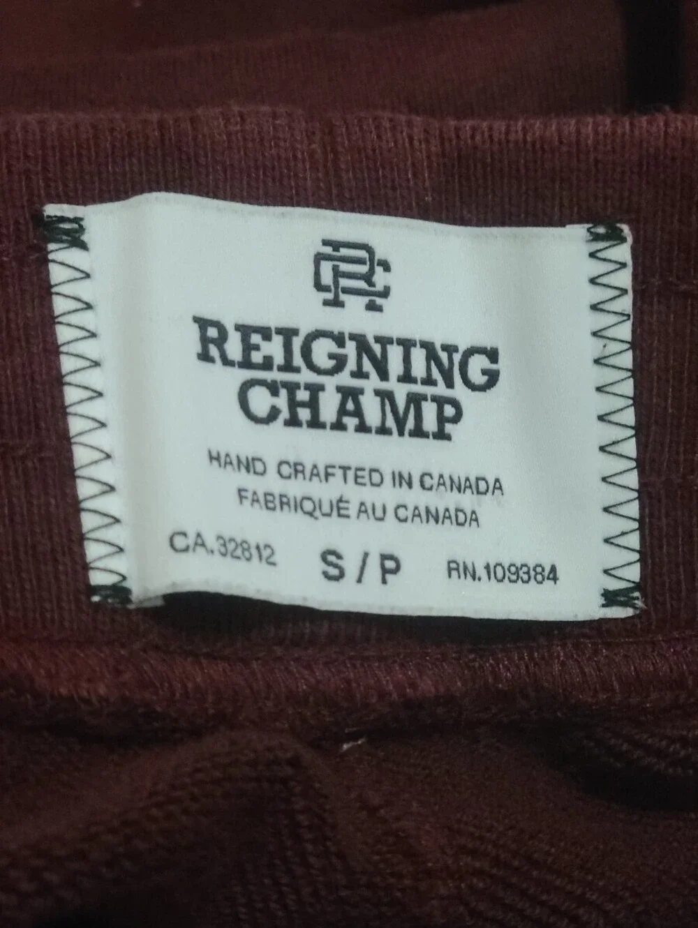 Reigning Champ premium reigning