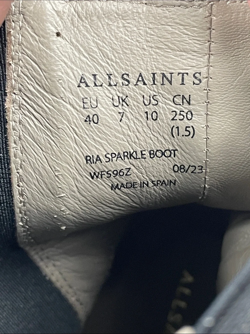 All Saints sophisticated shapes