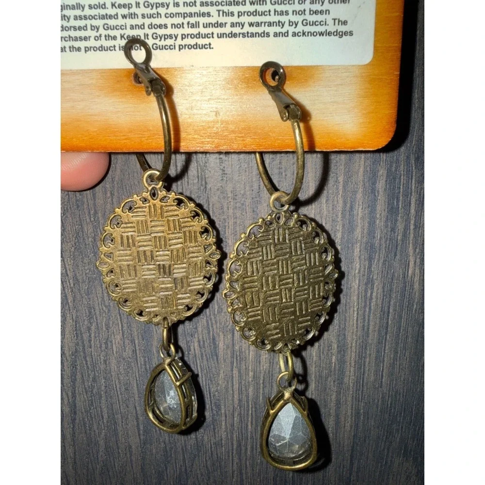 NEW Keep it‎ Gypsy Zoey - Upcycled Earrings