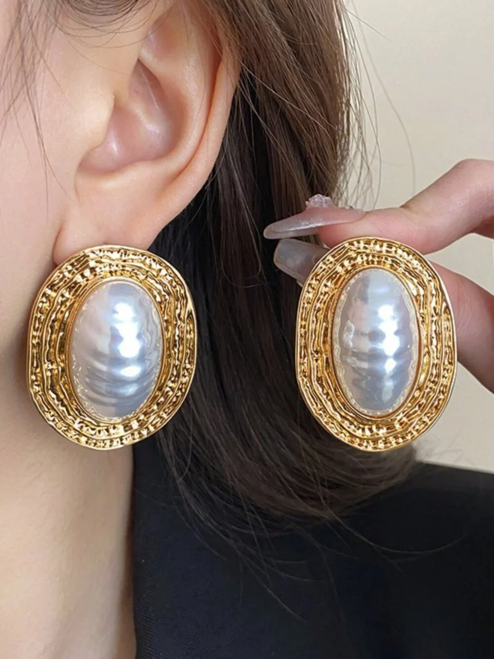N/A pearl gold casual