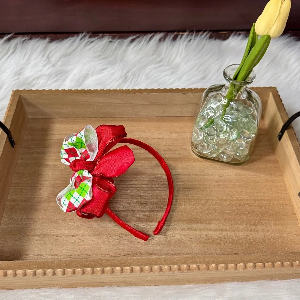 Handmade girls red