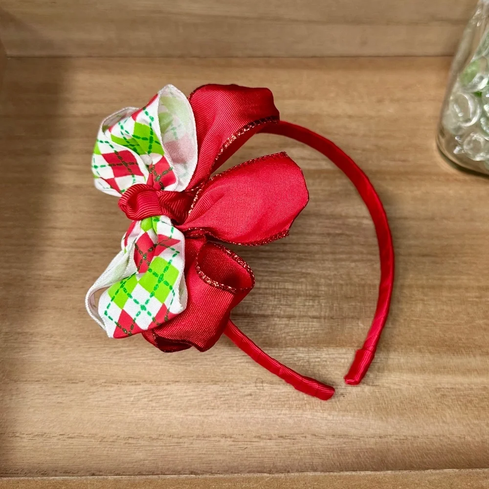 Handmade girls red