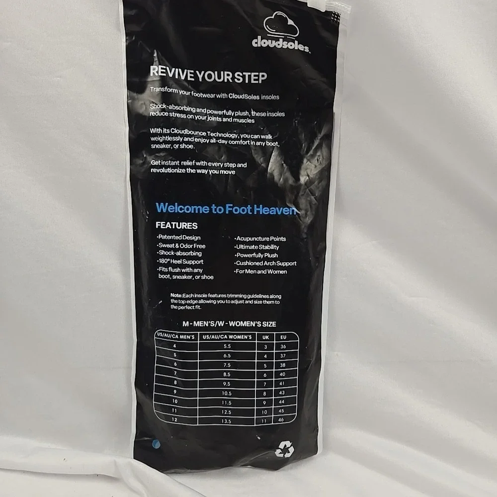 Cloudsole insoles orthopedic