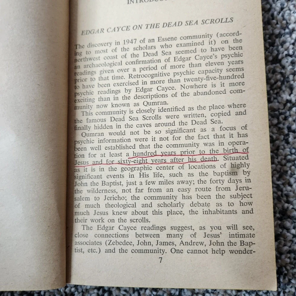 N/A edgar cayce