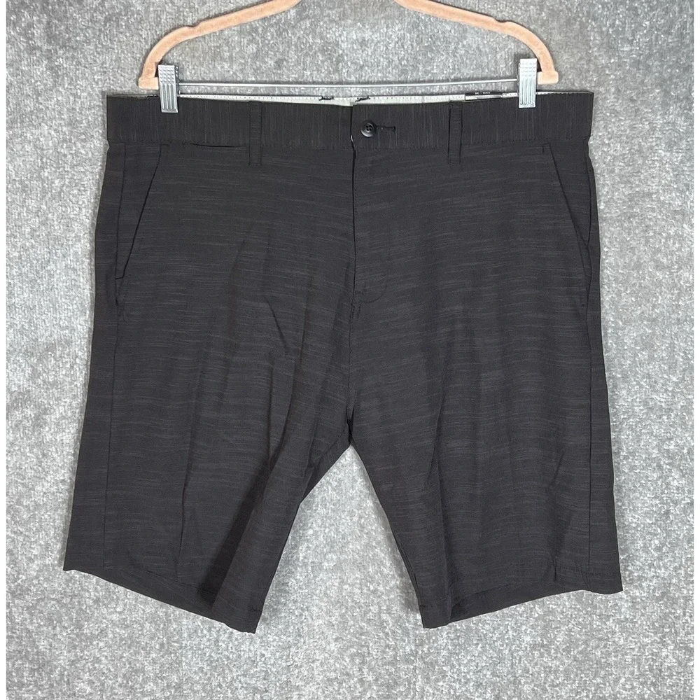 Burnside Hybrid Series Land Sea‎ Walk Board Shorts Mens Sz 38 Black Pockets New