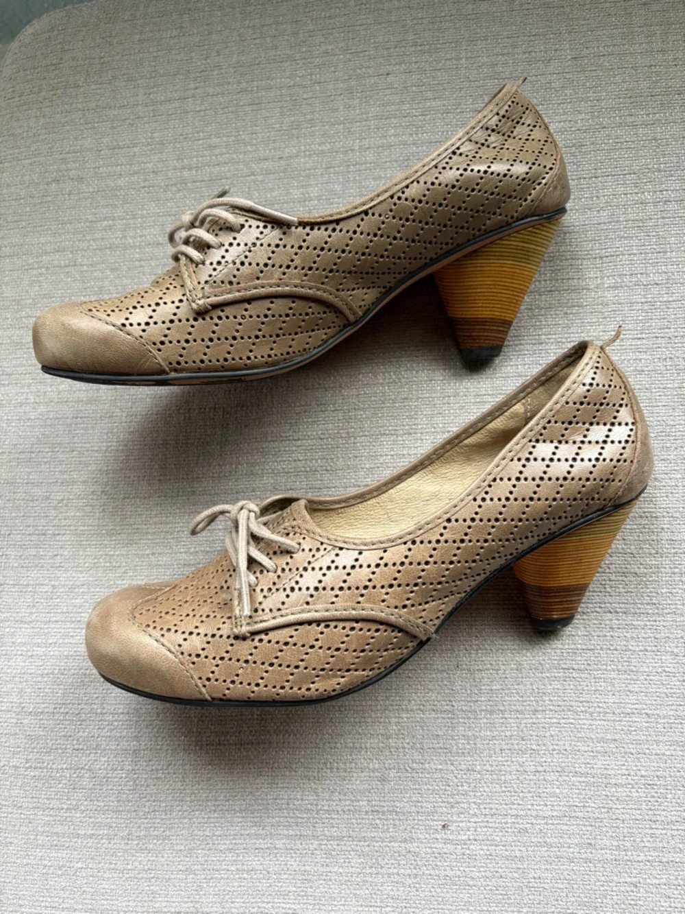 J Shoes Gladis Brogue Shoes