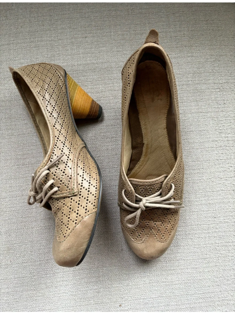 J Shoes Gladis Brogue Shoes