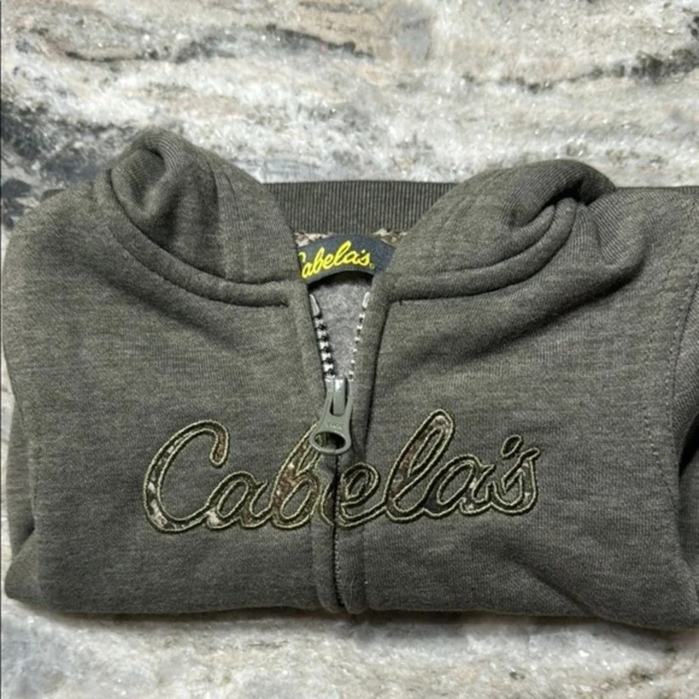 Cabelas Hoodie and Carters Dinosaur Fleece Romper‎ Bundle Kids 0-6 Months Green