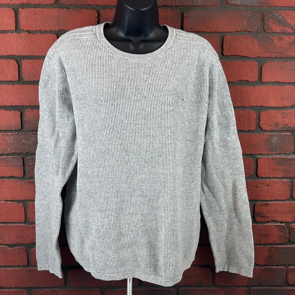 Michael Kors‎ Shirt Womens Large Grey Thermal Long