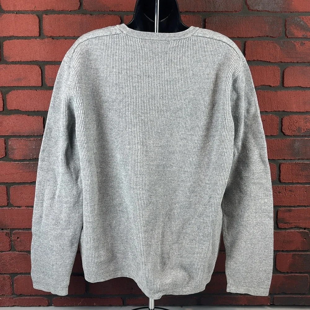 Michael Kors‎ Shirt Womens Large Grey Thermal Long