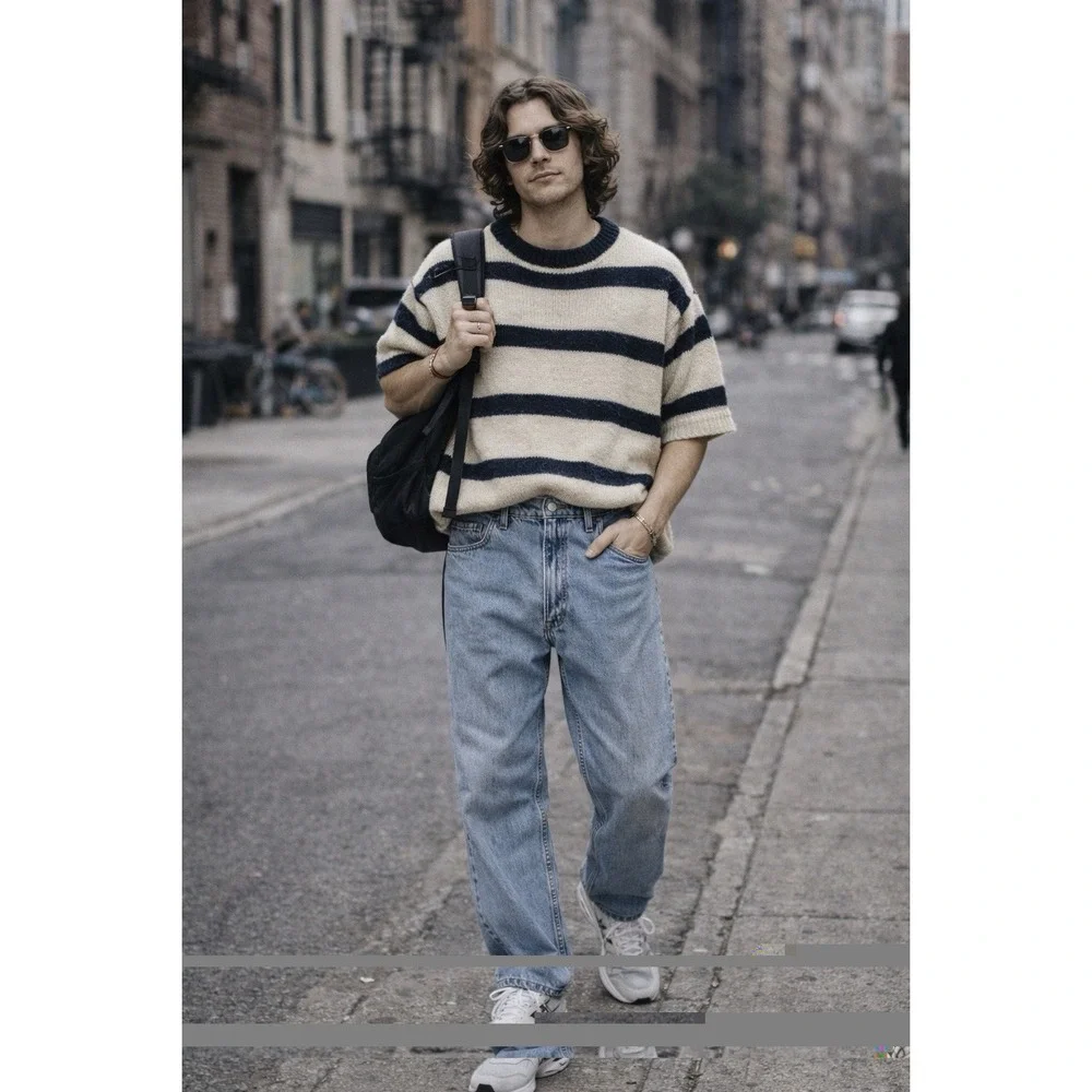 VTG‎ 90s Levi's 520 Special Reserve Loose Tapered Jeans Made USA Dad (Fit 34x34)