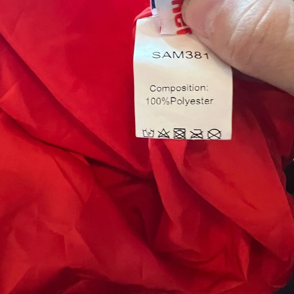 Girls Red Sequin Sparkle Skirt 14Y Elastic Waist Party Dance Birthday‎ Festive