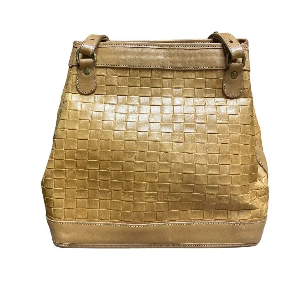 Brahmin vintage tan