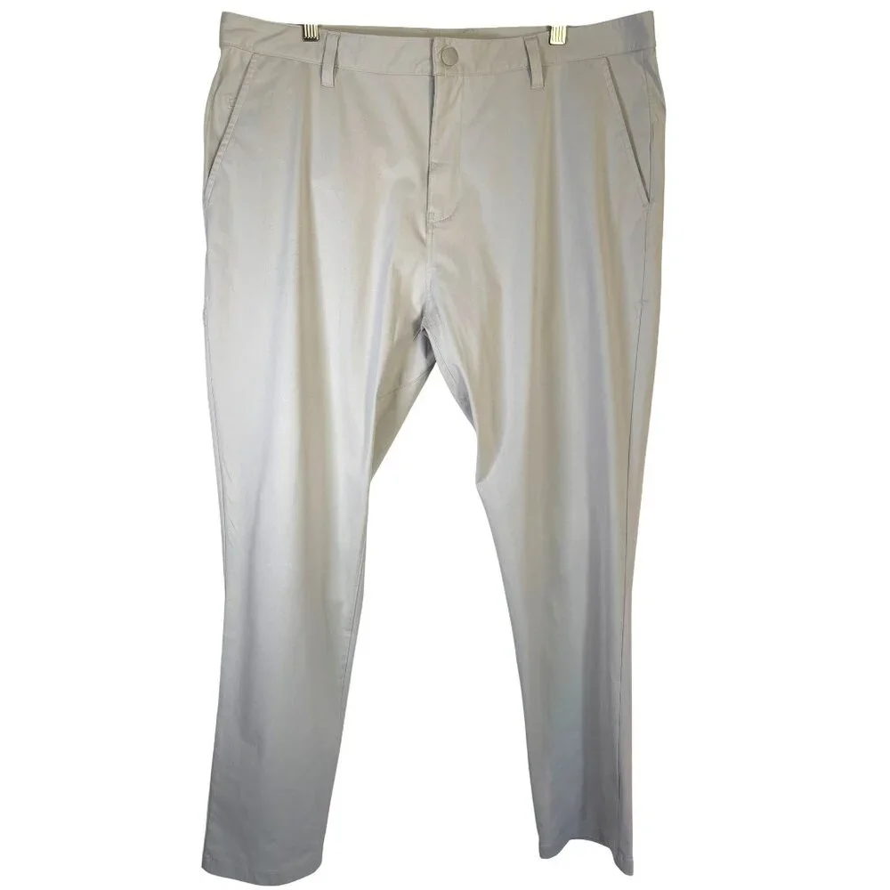 Rhone Men's Commuter Pant Classic Straight Leg Khaki Tan Size‎ 38 STYLE# 100036