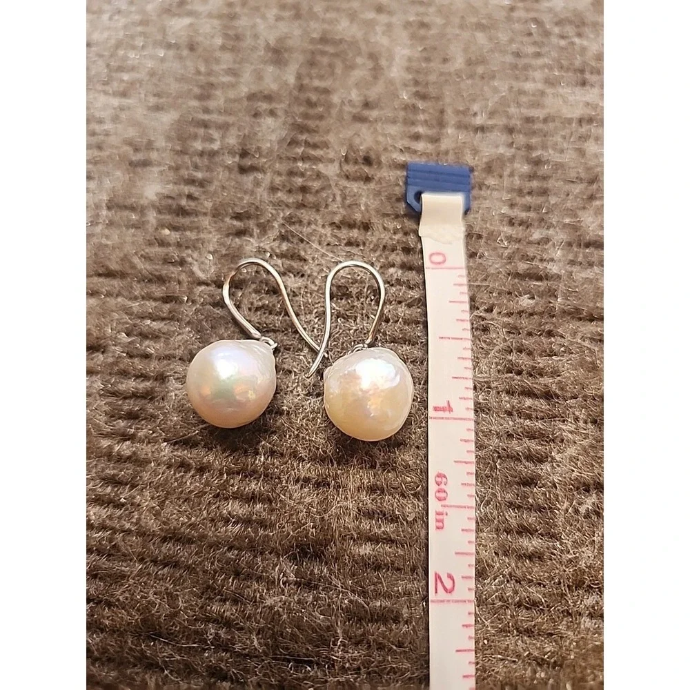 Sterling Silver Earrings 925  Honora Fresh‎ Water Pearls