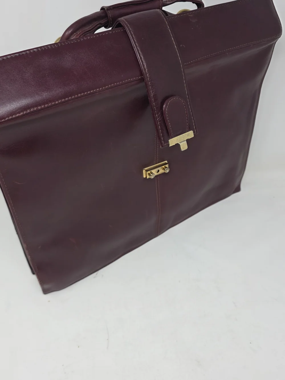 genuine leather elegant deep