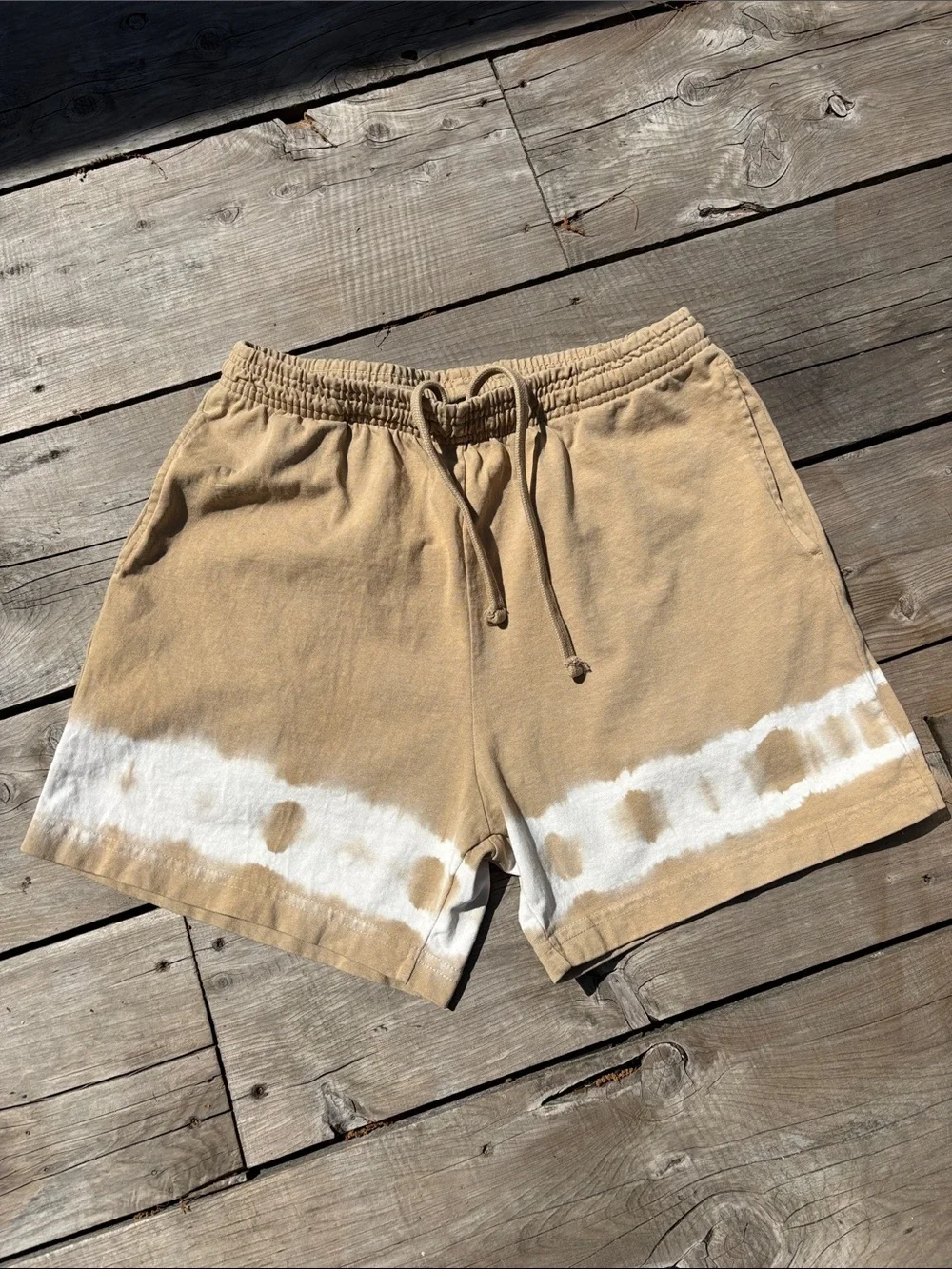 Talentless Tie Dye French Terry Lounge Shorts Size Large