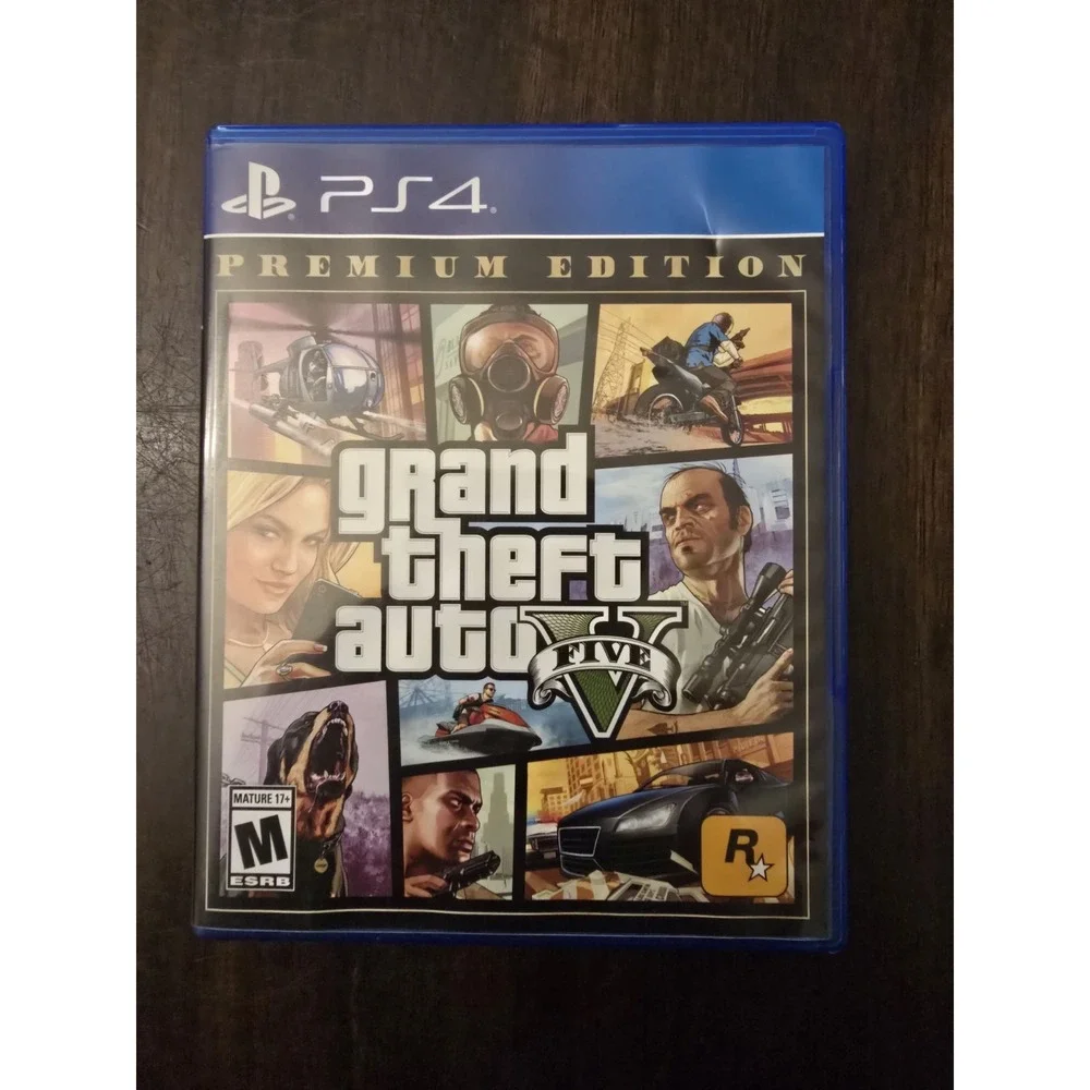 Grand Theft Auto V Premium Online Edition - Sony PlayStation 4‎ PS4 Physical