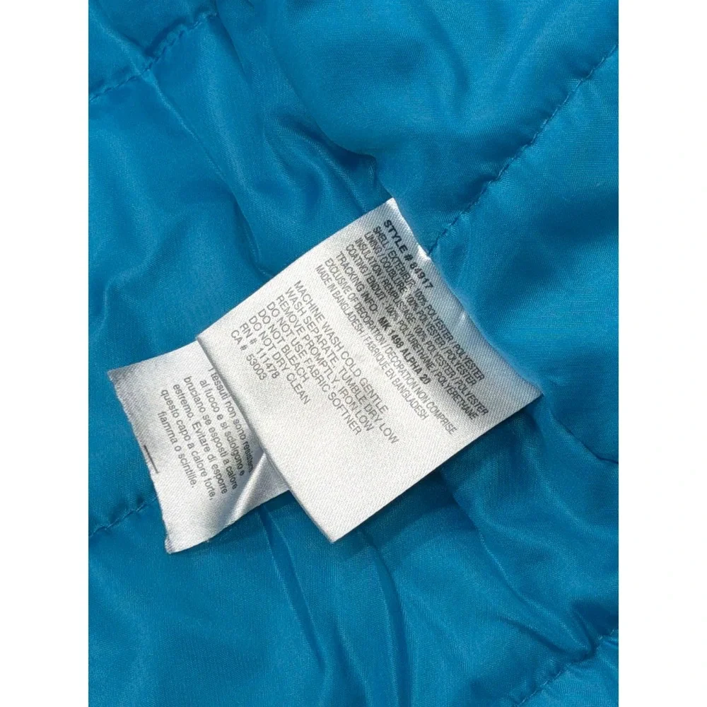 Arctix Kids Blue Geometric Insulated Snow‎ Jacket Hooded Winter Coat 84917