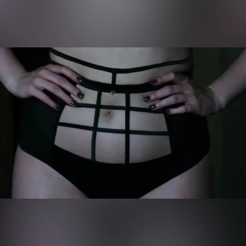 Scantilly by Curvy Kate Censored Black High Waist Brief