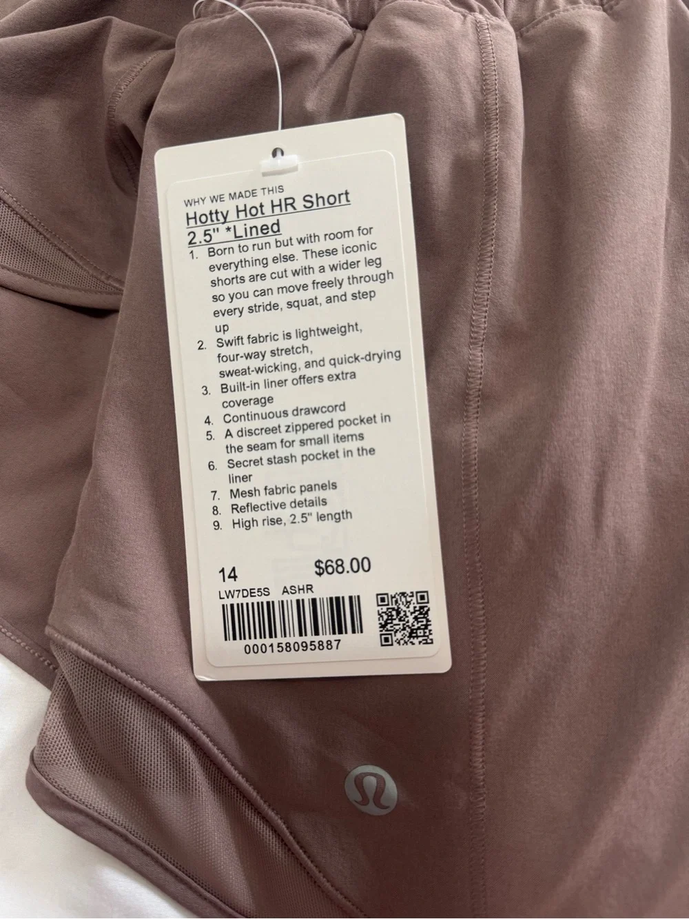 lululemon athletica soft mauve