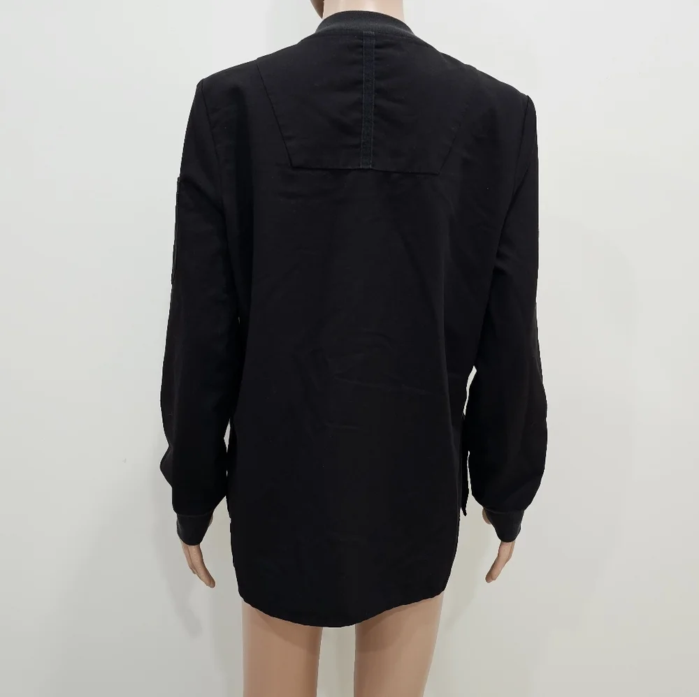 Figs Bellery Scrub Jacket zipped black S