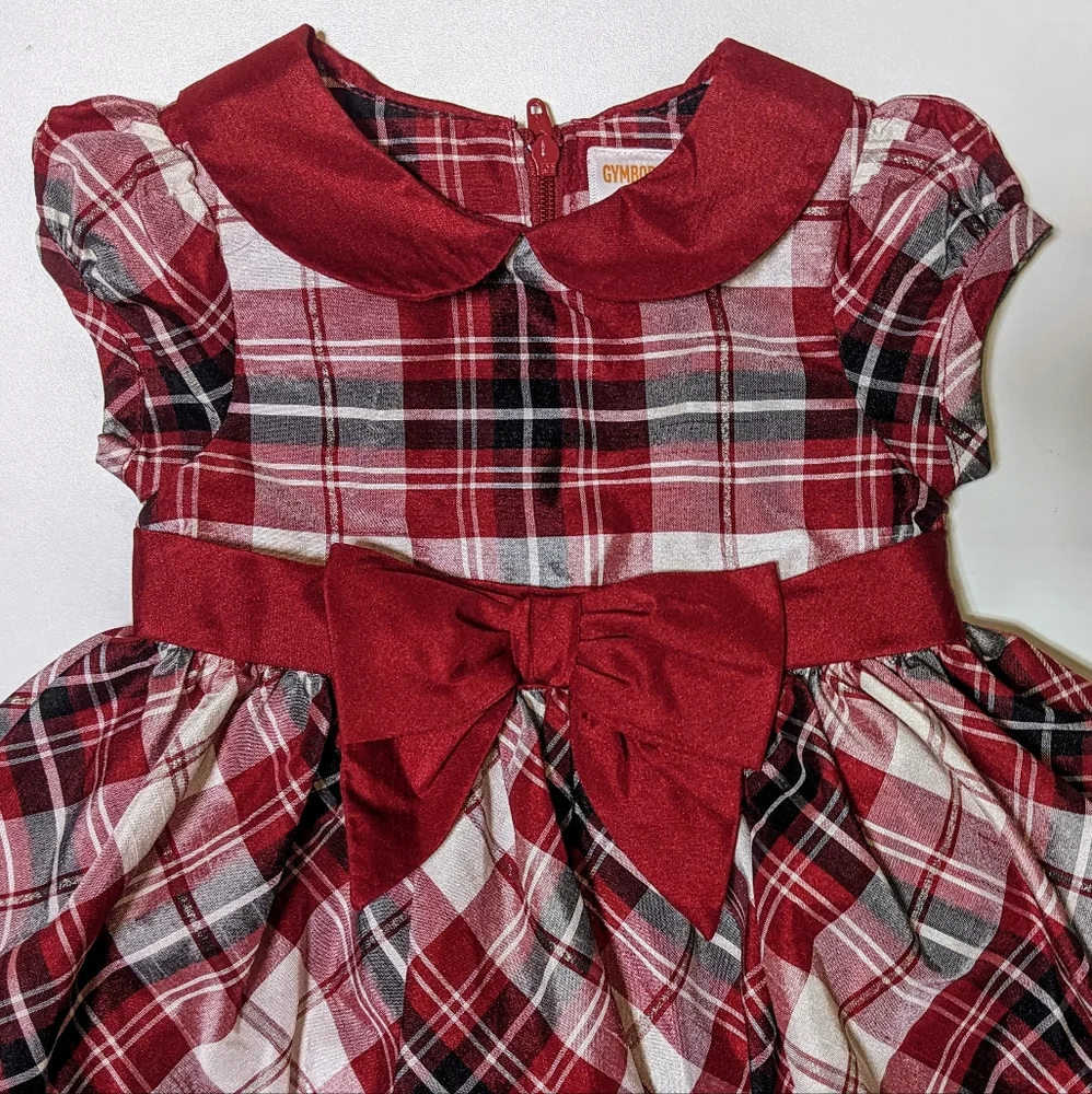 Gymboree plaid red