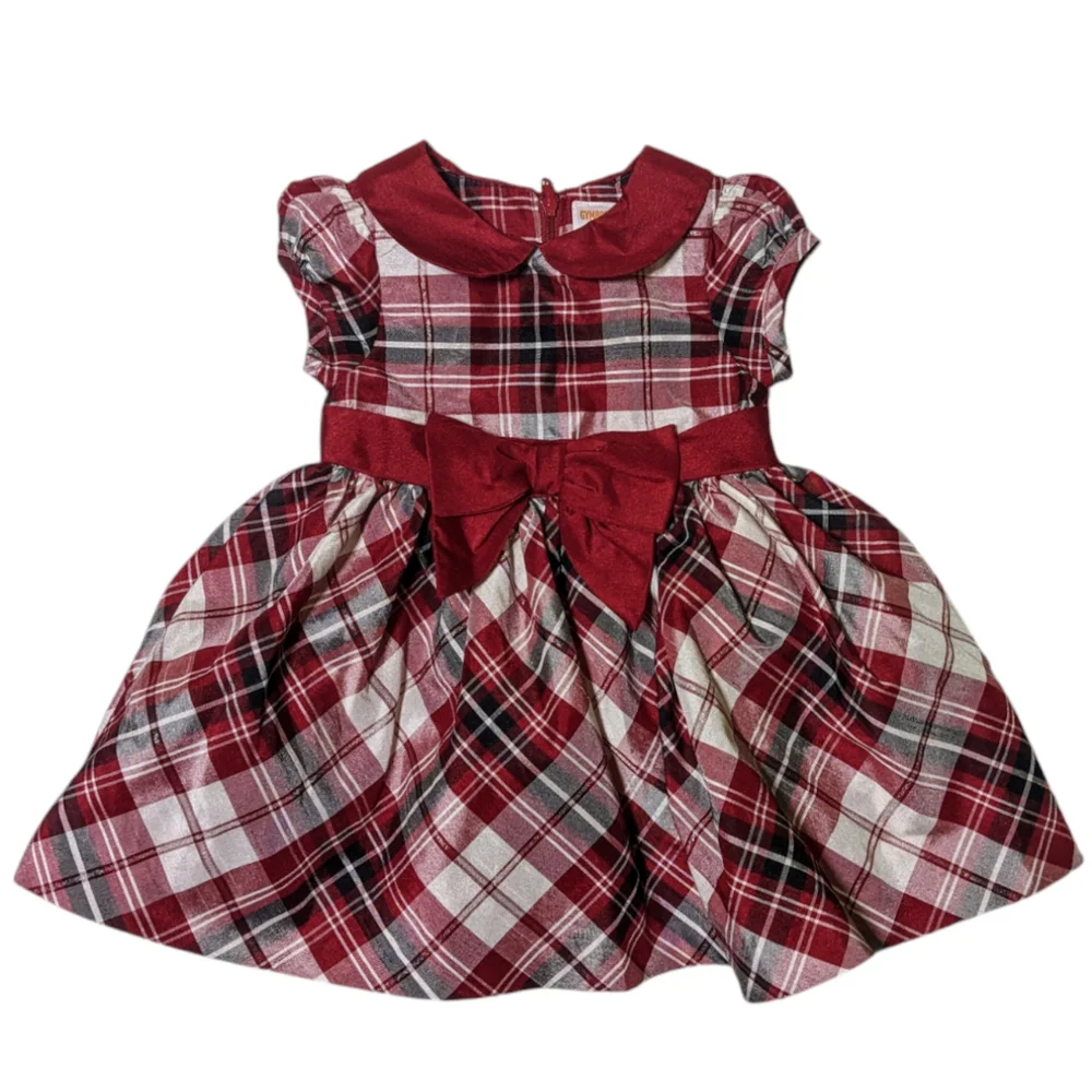 Gymboree plaid red