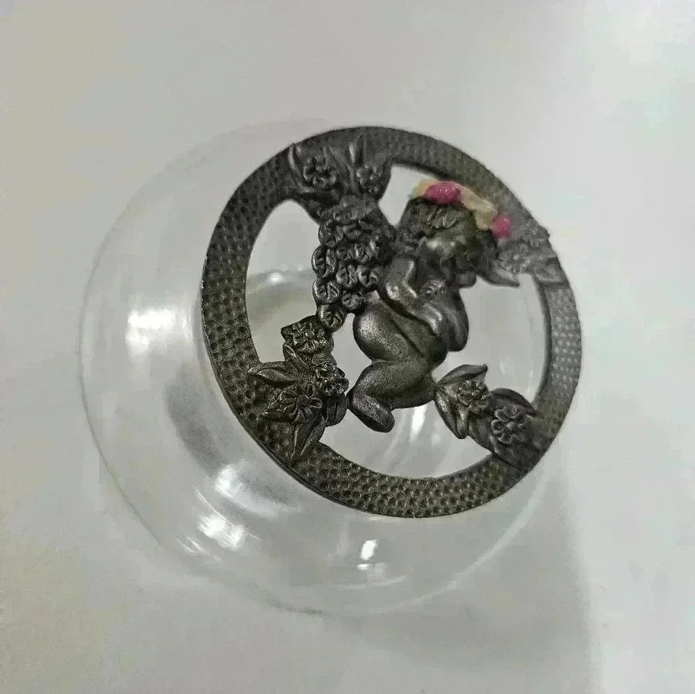 Glass trinket jar!