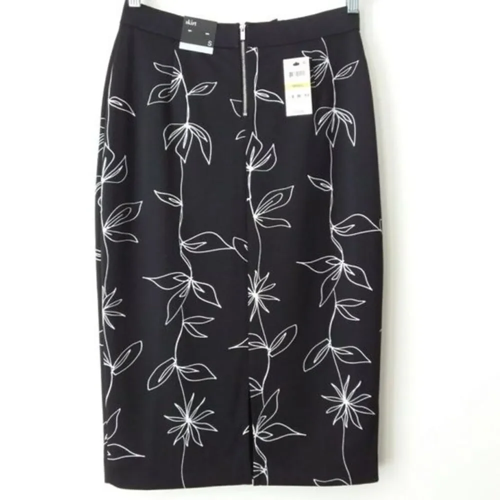 Alfani black floral
