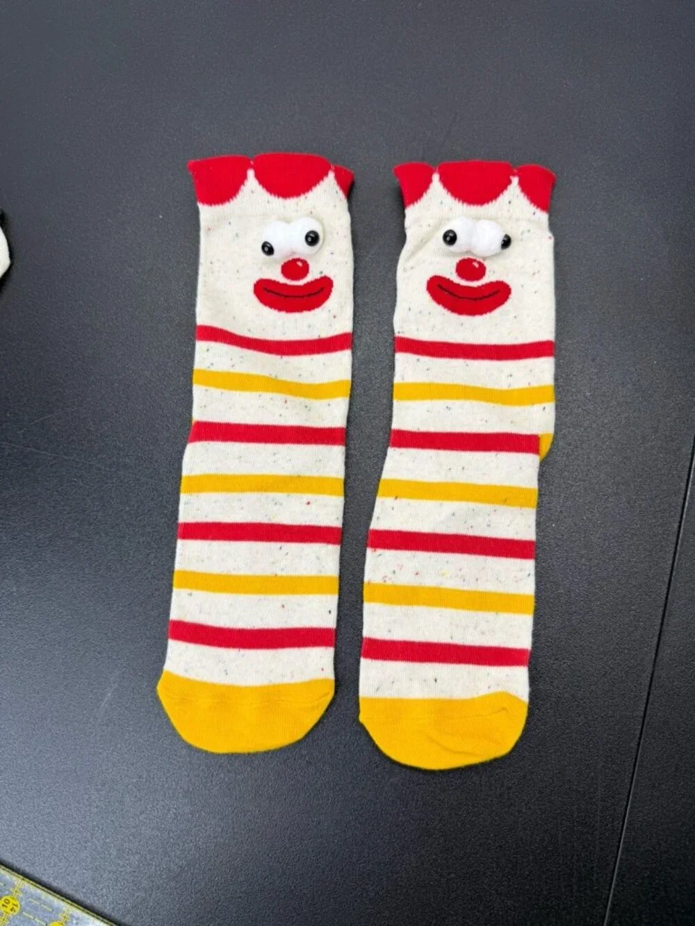 Funny Fast Food Fries Socks 3 Pairs Men Women Novelty Crew Unisex Gift