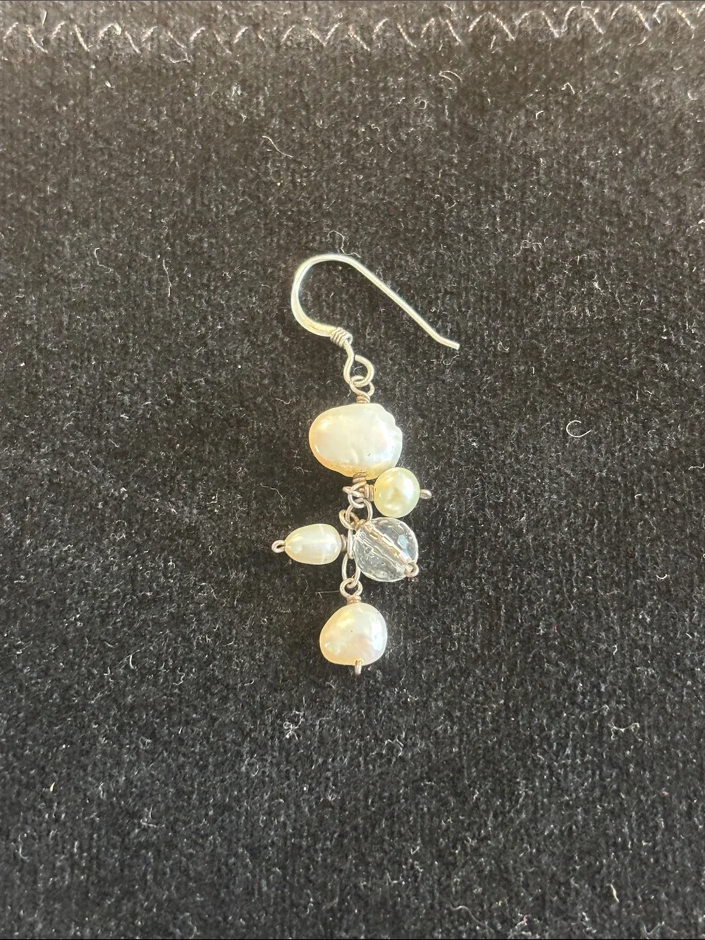 Silpada .925 Sterling Silver Earring Single Replacement W0978