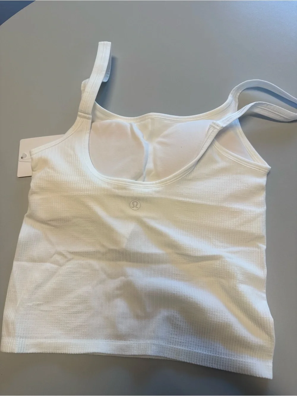 lululemon athletica white ribbed