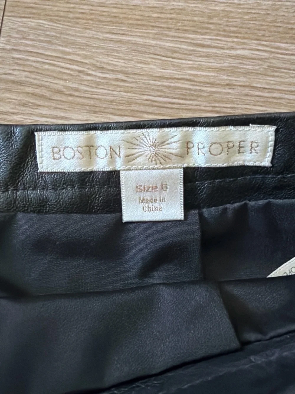 Boston Proper leather front
