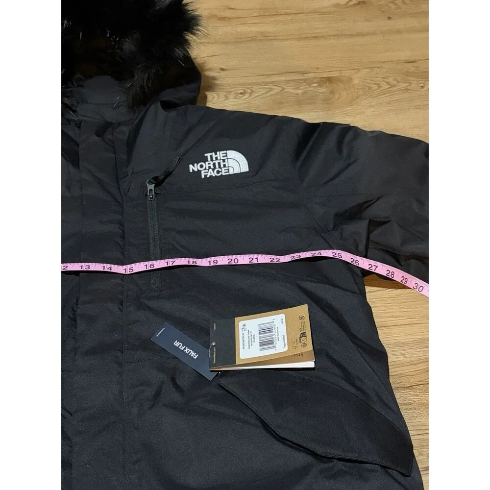 The North Face face mens parka