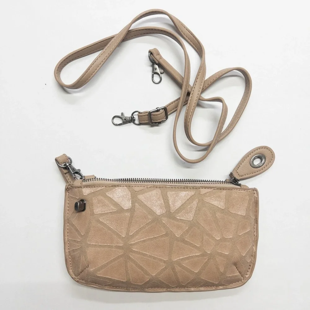 Joy Susan beige crossbody