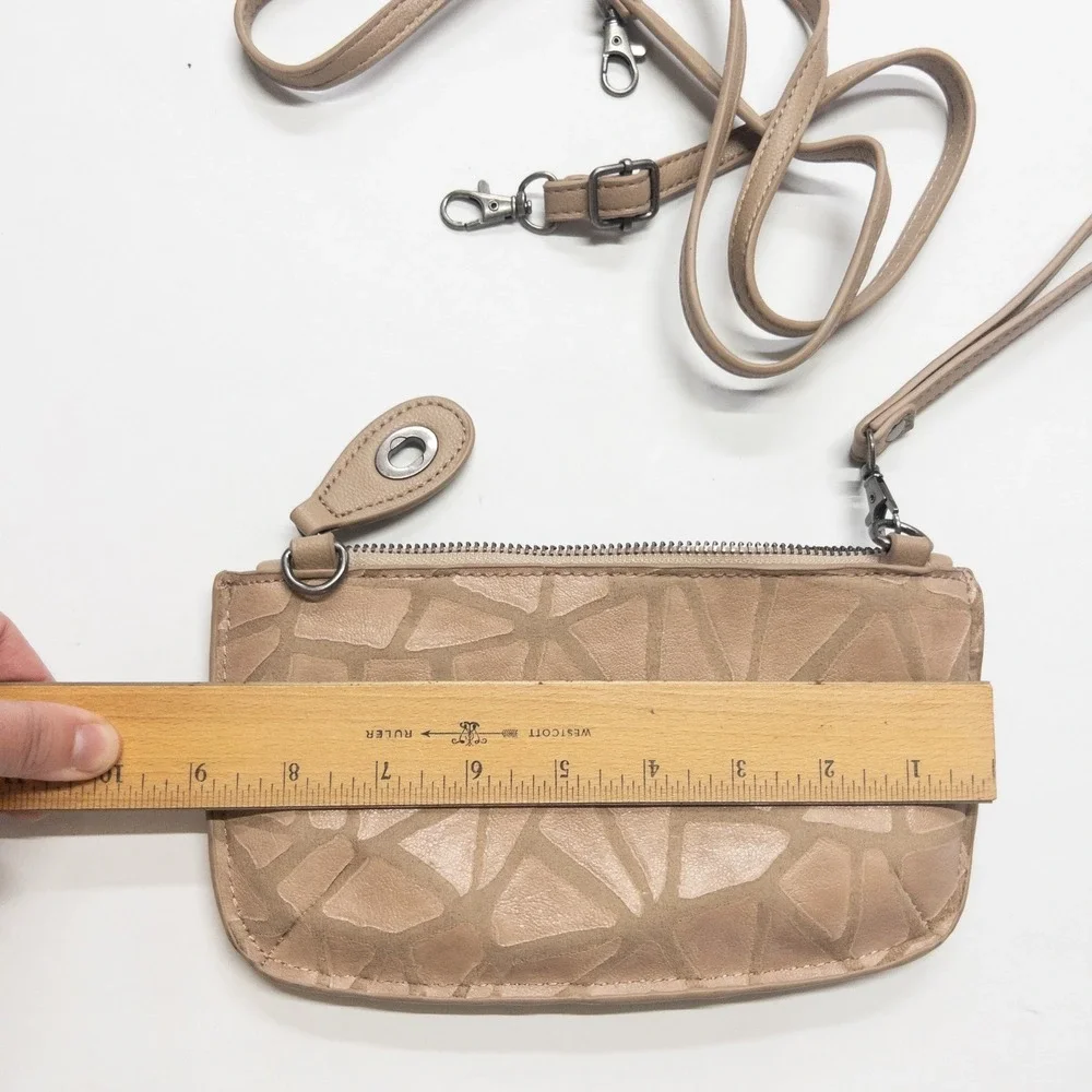 Joy Susan beige crossbody