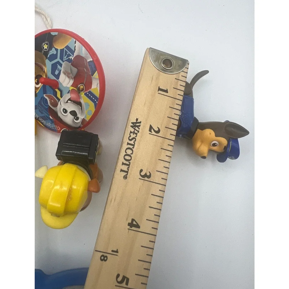 Paw Patrol Toy Lot Figures Construction Truck Yo Yo Paddle Game Mixed Play Set