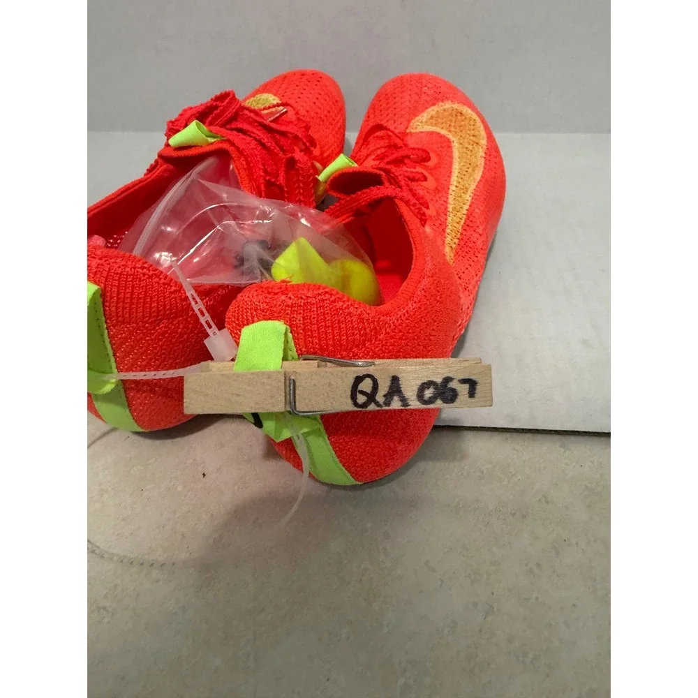 Nike Air Zoom Maxfly More Uptempo Bright Crimson Volt FZ9662-600 Mens 6.5 Wmns 8