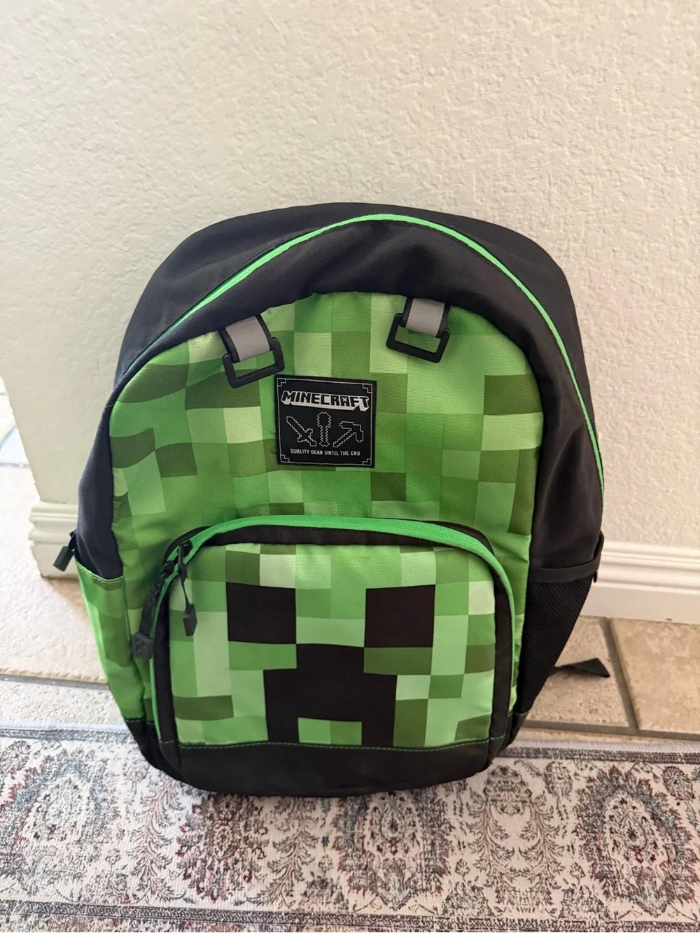 Minecraft boys backpack