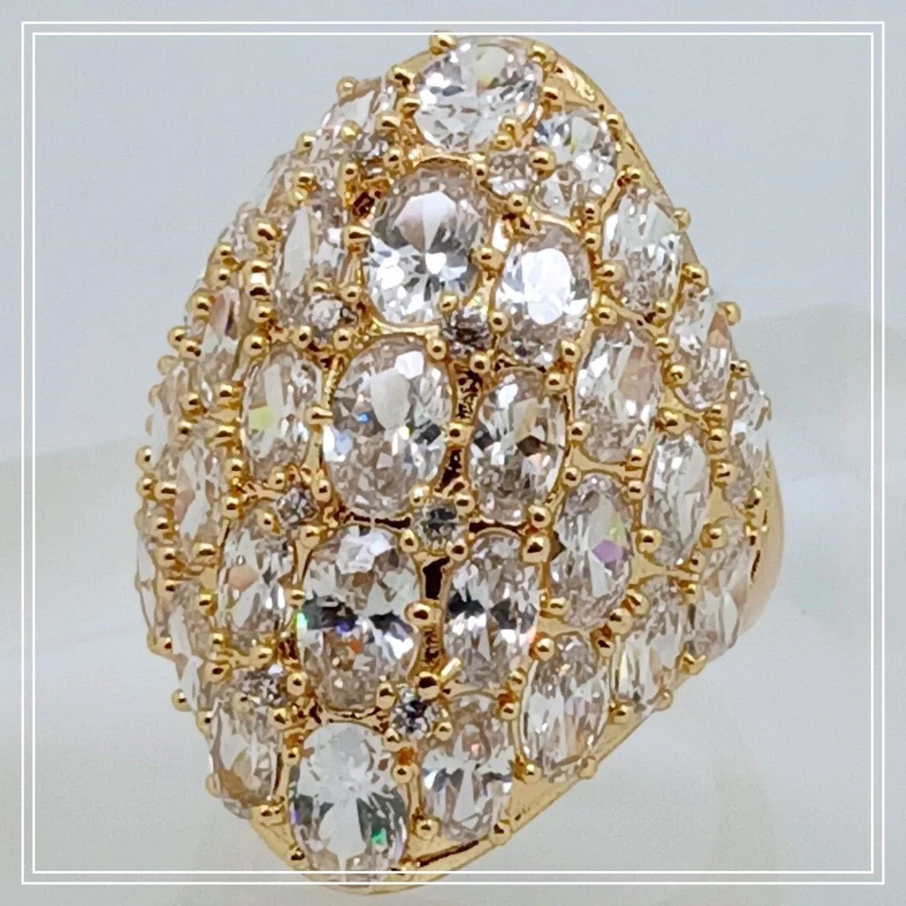 Vintage oval cut