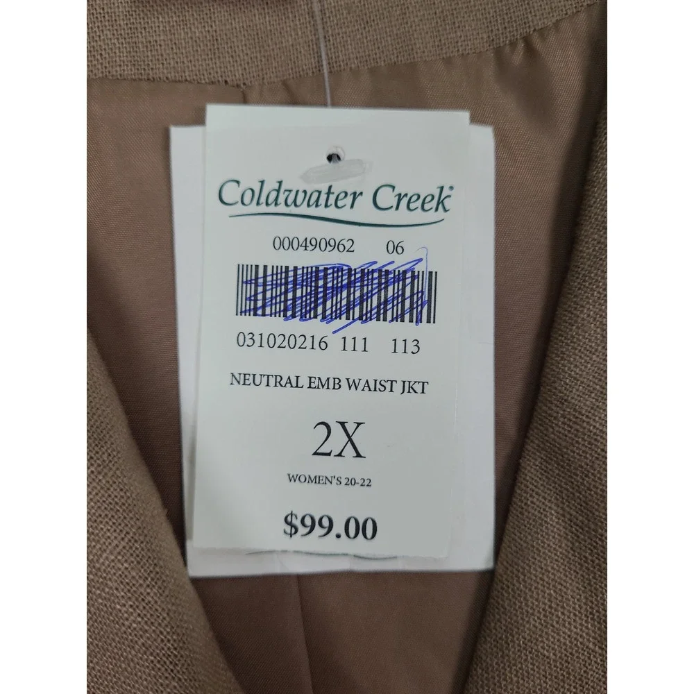 Coldwater Creek new tags